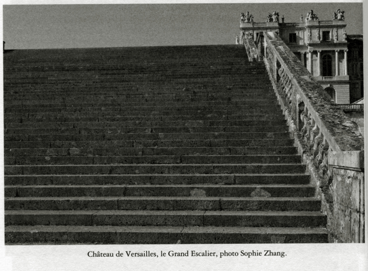 Versailles le grand escalier photo Sophie Zhang, infini 125